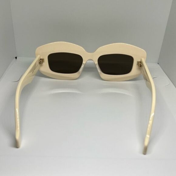 Loewe Sunglasses Square Rectangle Frame Anagram Acetate Screen Shades OS - Picture 6 of 12